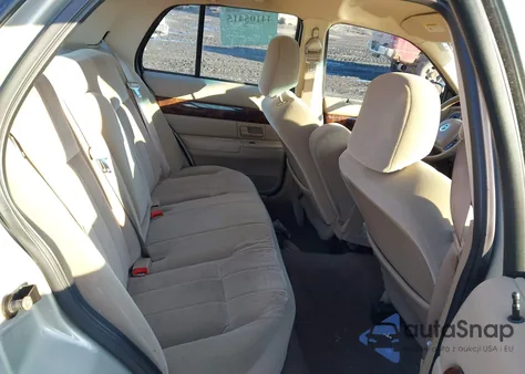 2004 Mercury Grand Marquis Gs from USA, damaged, VIN 2MEFM74W44X657590